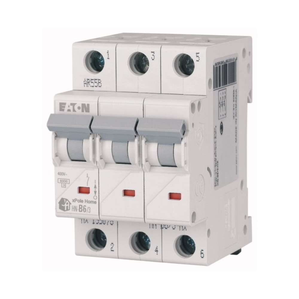 Wyłącznik nadprądowy 3P B 16A 6kA AC xPole Home HN‑B16/3 194881