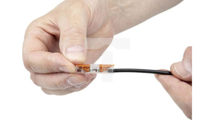 Szybkozłączka przelotowa z dźwignią 2x0,2‑4mm2 Inline 221‑2411 /60szt./