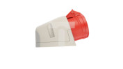Gniazdo stałe 16A 5P 400V czerwone IP44 115‑6