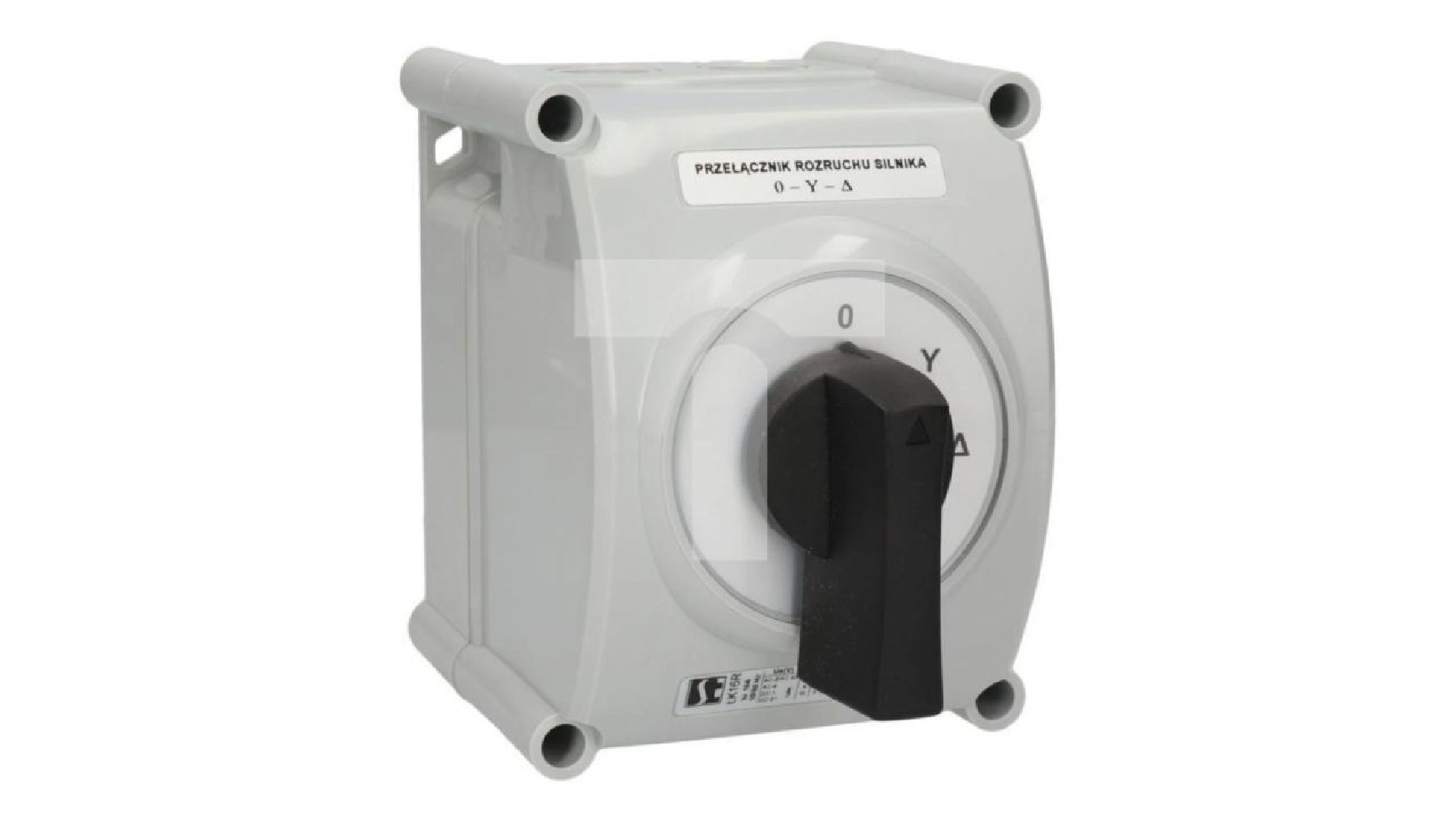 Łącznik krzywkowy gwiazda‑trójkąt 3P 40A w obudowie ŁK40‑4.831OB3